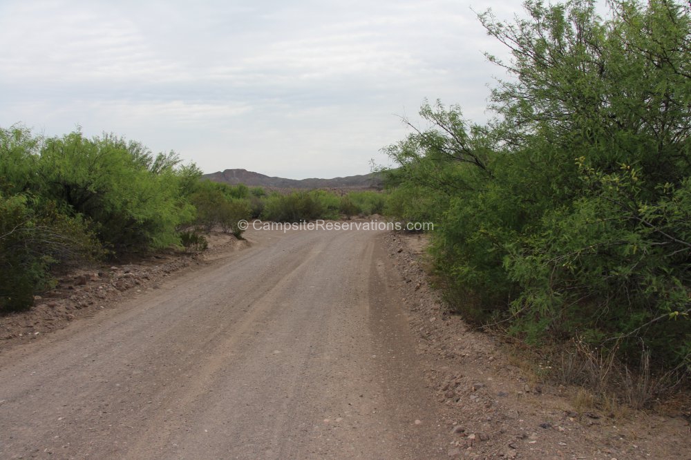 Grassy Banks Campground at Big Bend Ranch State Park, Texas, United States